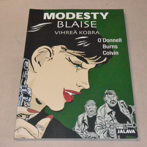 Modesty Blaise Vihreä kobra